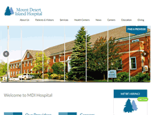 Tablet Screenshot of mdihospital.org
